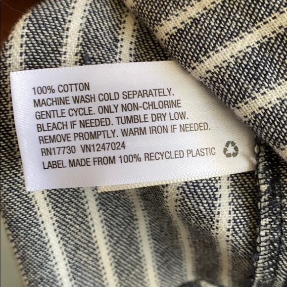 Short Sleeve Buttoned Tie Waist Top - A New Day - Picture 7 of 7